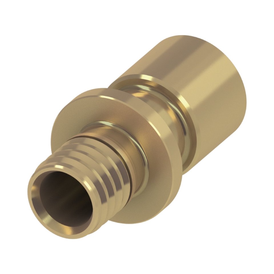 TECEflex soldeerfitting 20 x 18/22mm koperbuis naar TECEflex