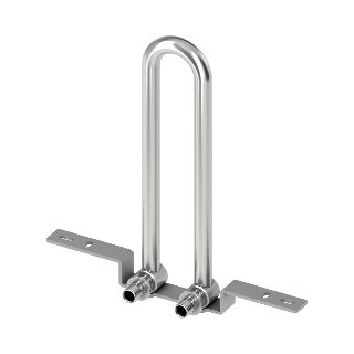 TECEflex gesloten aansluitunit, wandm. 16mm, steekmaat 50mm