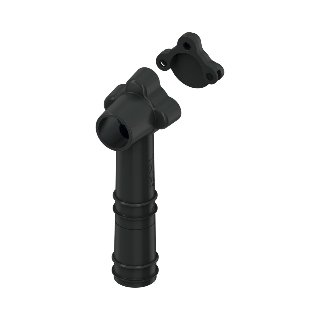 TECE geluiddempset voor 1/2" muurplaat