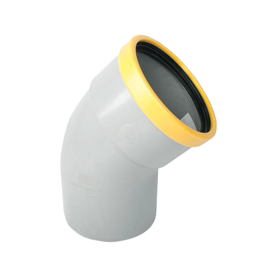 Wavin PVC Bocht 30° GR/GD 160SN8 M/S