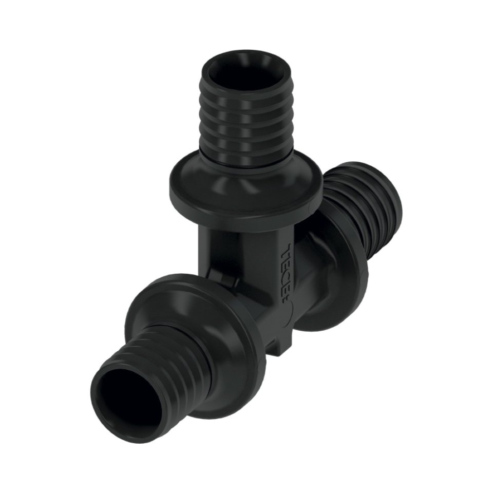 TECEflex T-stuk PPSU,  16 x 16 x 16