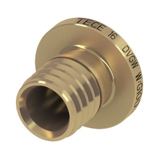 TECEflex blindstop messing,  16