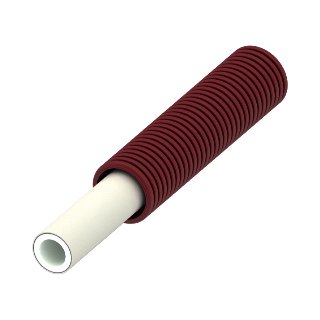 TECEflex Alupex buis PE-Xc/Al/PE-RT in mantelbuis, rood, 20