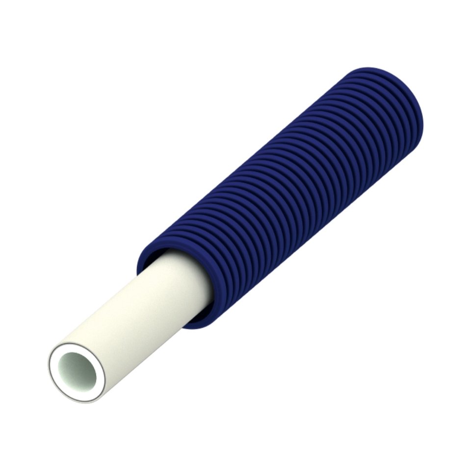 TECEflex Alupex buis PE-Xc/Al/PE-RT in mantelbuis, blauw, 20