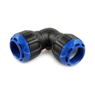 Isiflo sprint 120 knie 90° 25x25 water