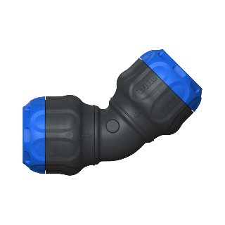 Isiflo sprint 123 insteekkoppeling 45° pe 63xpe 63 water