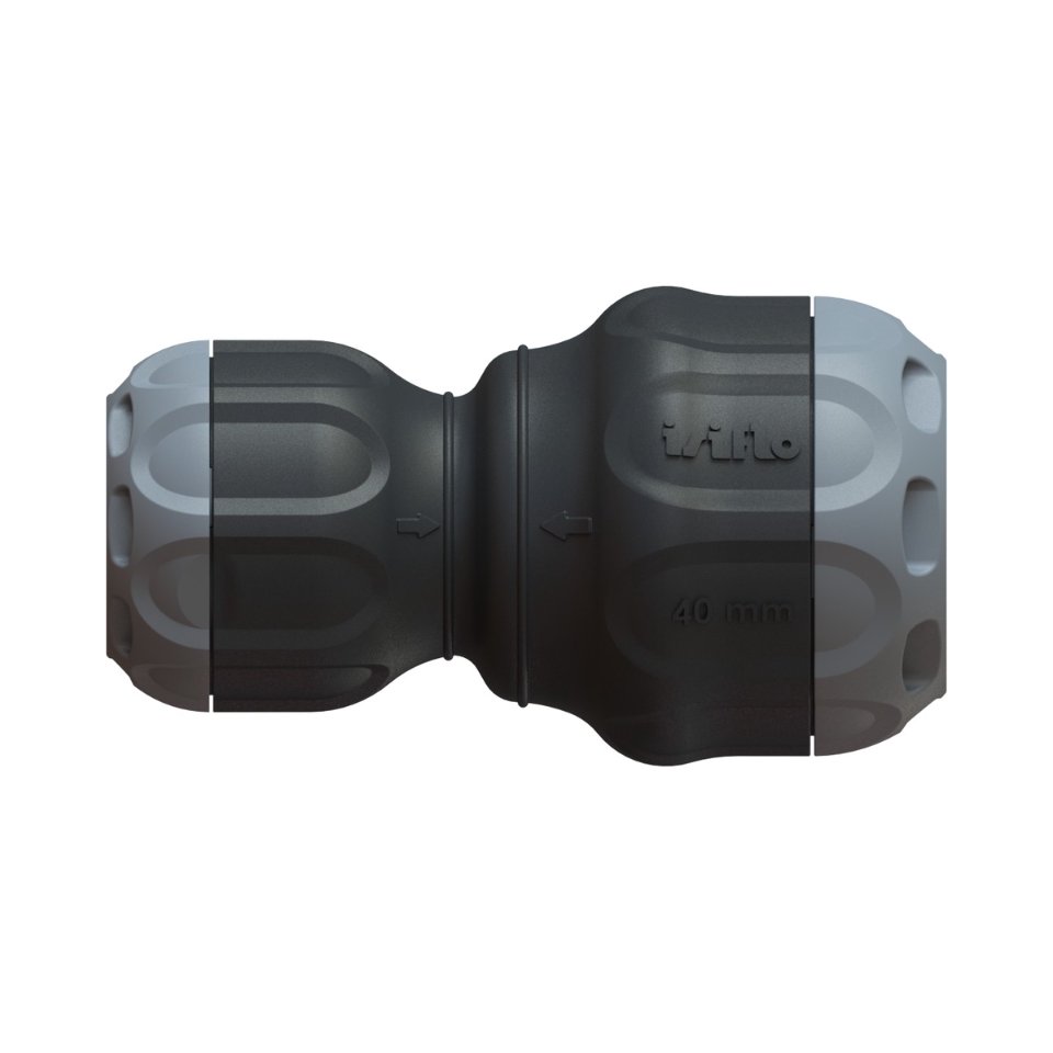 Isiflo sprint insteekkoppeling recht 102 25 x 32 pvc