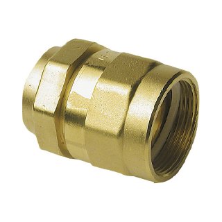 Isiflo messing overgkop 25 x 22cap water type 310