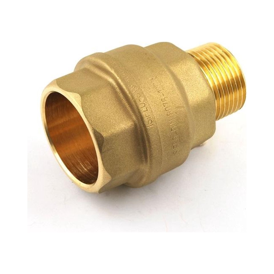 Isiflo messing overgkop  34 x r 1" water type 110