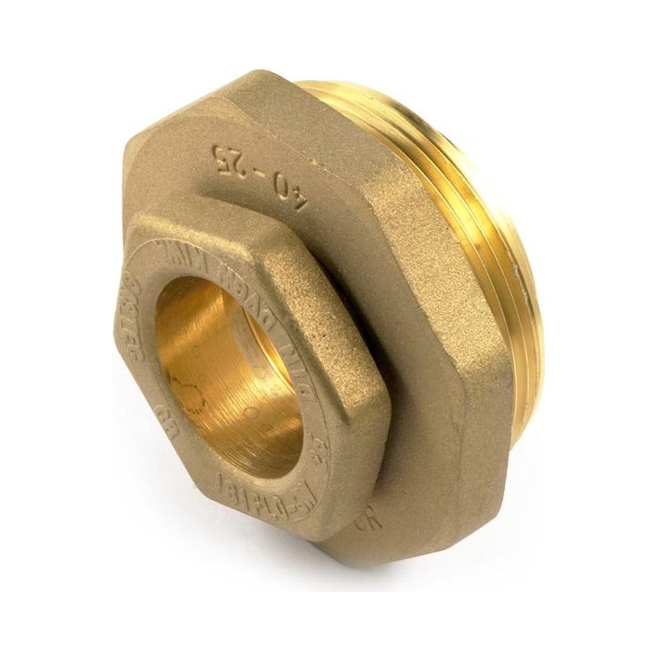 Isiflo messing reduceerring  40 x 32 water type 135
