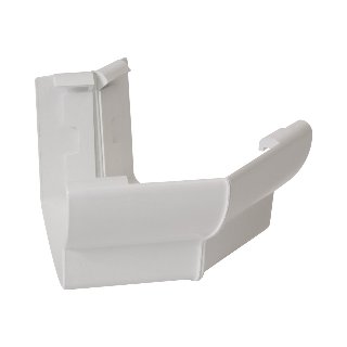 NICOLL Techtan Ovation LG28 PVC-Ti buitenhoekstuk 135° wit