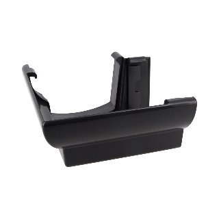 NICOLL Techtan Ovation LG28 PVC-Ti buitenhoekstuk 90° antrac