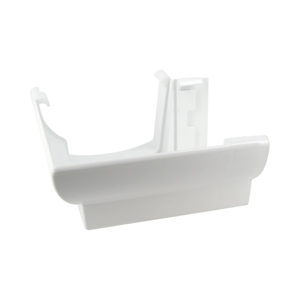 NICOLL Techtan Ovation LG28 PVC-Ti buitenhoekstuk 90° wit