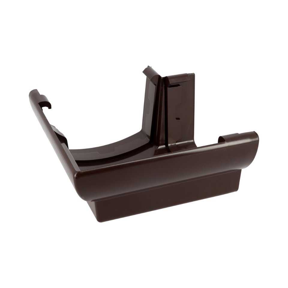 NICOLL Techtan Ovation LG28 PVC-Ti buitenhoekstuk 90° bruin