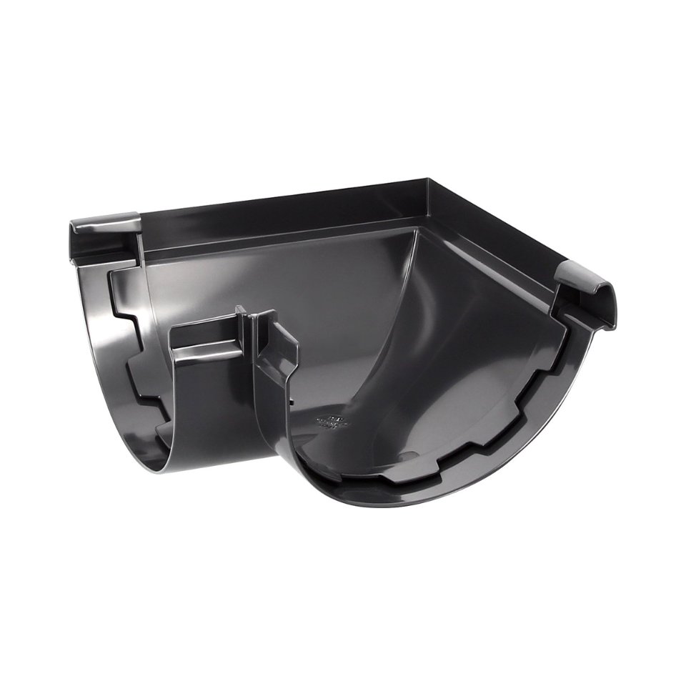 NICOLL Techtan Vodalis LG29 PVC-Ti buitenhoekstuk 90° antrac