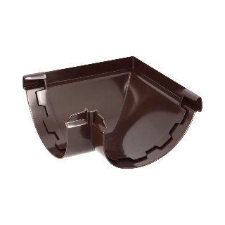 NICOLL Techtan Vodalis LG29 PVC-Ti buitenhoekstuk 90° bruin