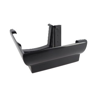 NICOLL Techtan Ovation LG38 PVC-Ti buitenhoekstuk 90° antrac