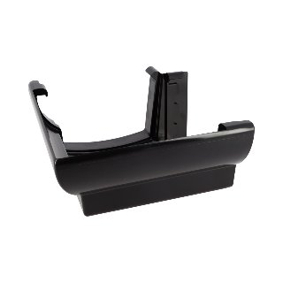 NICOLL Techtan Ovation LG38 PVC-Ti buitenhoekstuk 90° zwart