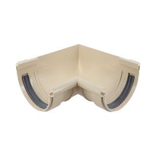 NICOLL Techtan LG25 PVC-Ti binnenhoekstuk 90° met inlage bei