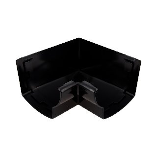 NICOLL Techtan Ovation LG28 PVC-Ti binnenhoekstuk 90° zwart