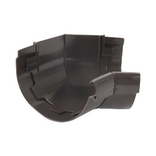 NICOLL Techtan Vodalis LG29 PVC-Ti binnenhoekstuk 135° bruin