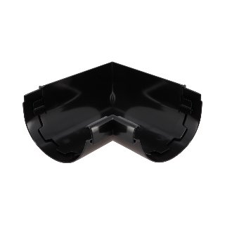 NICOLL Techtan Vodalis LG29 PVC-Ti binnenhoekstuk 90° zwart