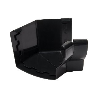 NICOLL Techtan Ovation LG38 PVC-Ti binnenhoekstuk 135° zwart