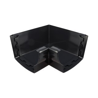 NICOLL Techtan Ovation LG38 PVC-Ti binnenhoekstuk 90° antrac