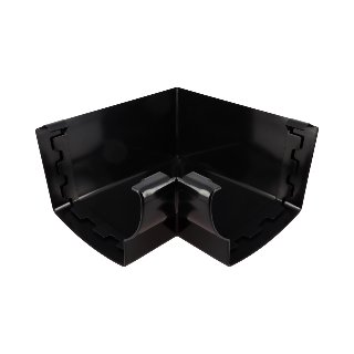 NICOLL Techtan Ovation LG38 PVC-Ti binnenhoekstuk 90° zwart