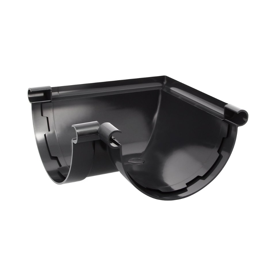 NICOLL Techtan LG33 PVC-Ti binnen- buitenhoekstuk 90° antrac