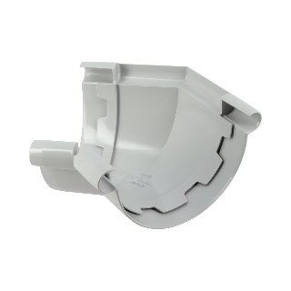 NICOLL Techtan LG25 PVC-Ti binnen- buitenhoekstuk 135° licht