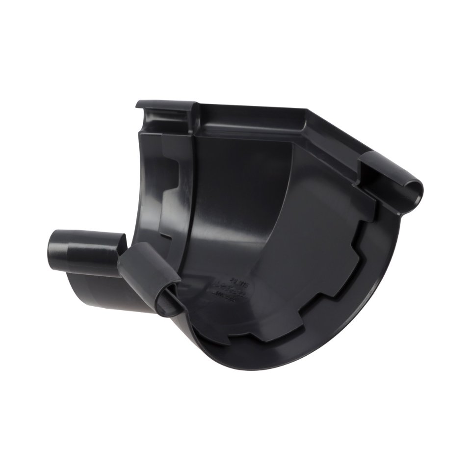 NICOLL Techtan LG25 PVC-Ti binnen- buitenhoekstuk 135° antra