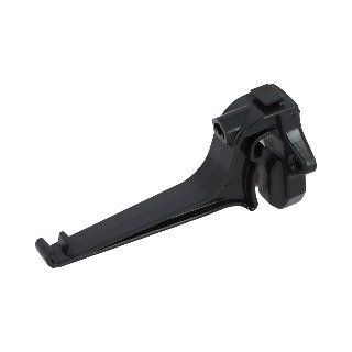 NICOLL Ovation LG28 PVC-Ti gootbeugel (verb. oph.) antraciet