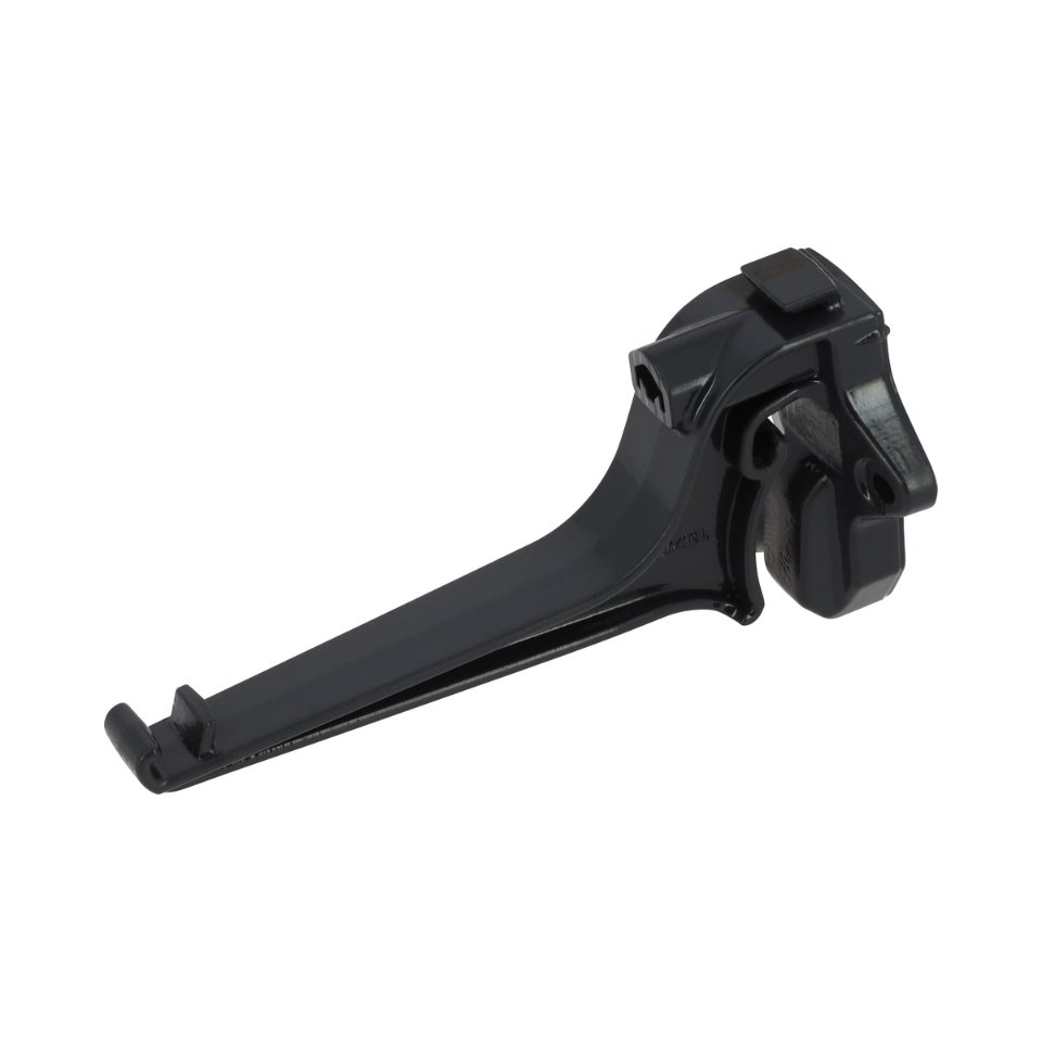 NICOLL Ovation LG28 PVC-Ti gootbeugel (verb. oph.) antraciet
