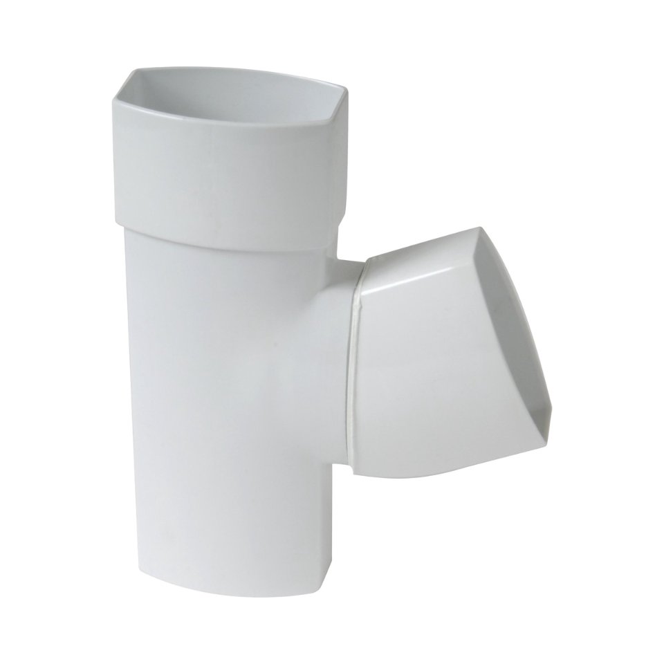 NICOLL Techtan Ovation LG28 PVC-Ti T-stuk 67,5° 90x56 m/s wi