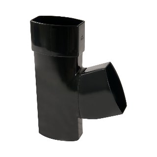 NICOLL Techtan Ovation LG28 PVC-Ti T-stuk 67,5° 90x56 m/s zw
