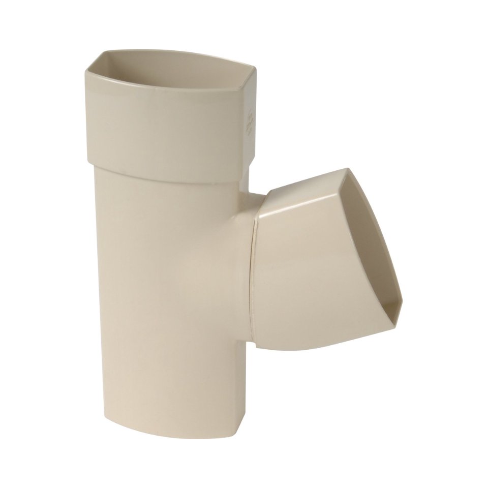 NICOLL Techtan Ovation LG28 PVC-Ti T-stuk 67,5° 90x56 m/s be
