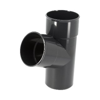 NICOLL Techtan PVC-Ti T-stuk 67,5° d100 m/s antraciet