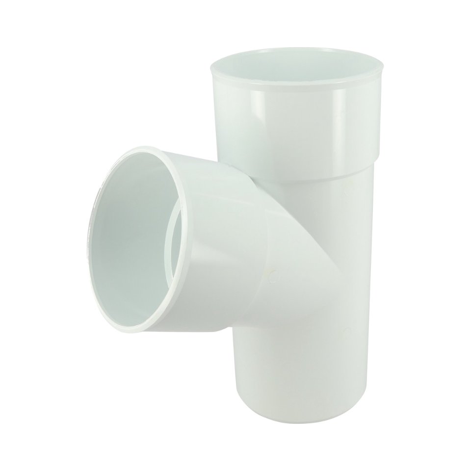 NICOLL Techtan PVC-Ti T-stuk 67,5° d100 m/s wit