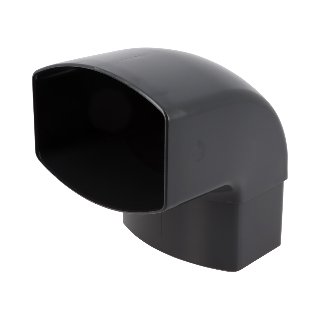NICOLL Techtan Ovation LG38 PVC-Ti bocht 87,5° 105x76 m/s an