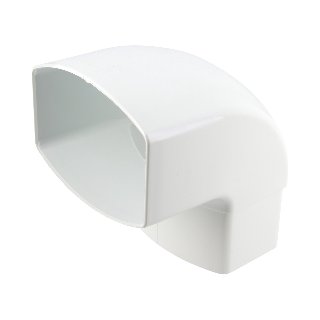 NICOLL Techtan Ovation LG38 PVC-Ti bocht 87,5° 105x76 m/s wi