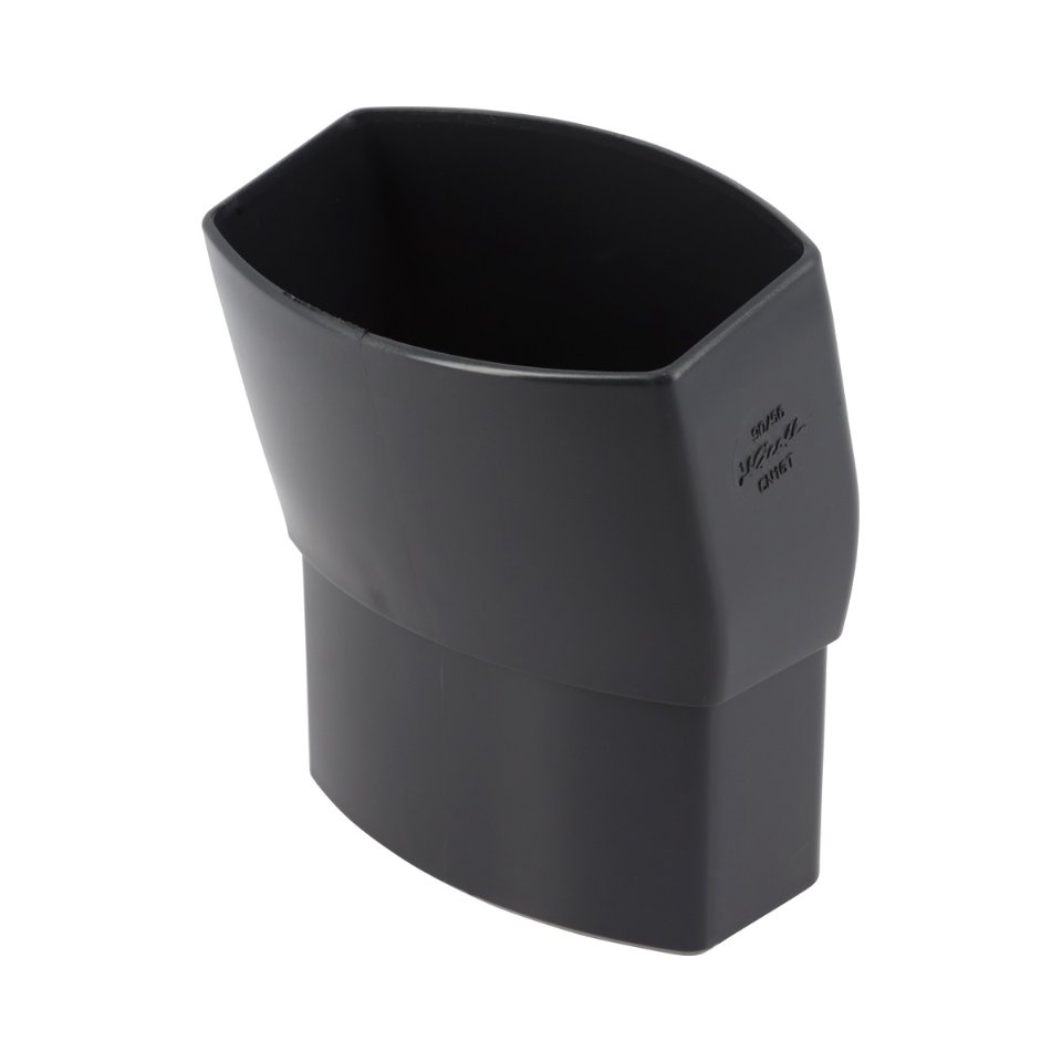 NICOLL Techtan Ovation LG28 PVC-Ti bocht 15° 90x56 m/s antra