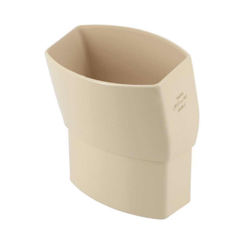 NICOLL Techtan Ovation LG28 PVC-Ti bocht 15° 90x56 m/s beige