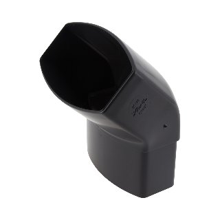 NICOLL Techtan Ovation LG28 PVC-Ti bocht 45° 90x56 m/s antra