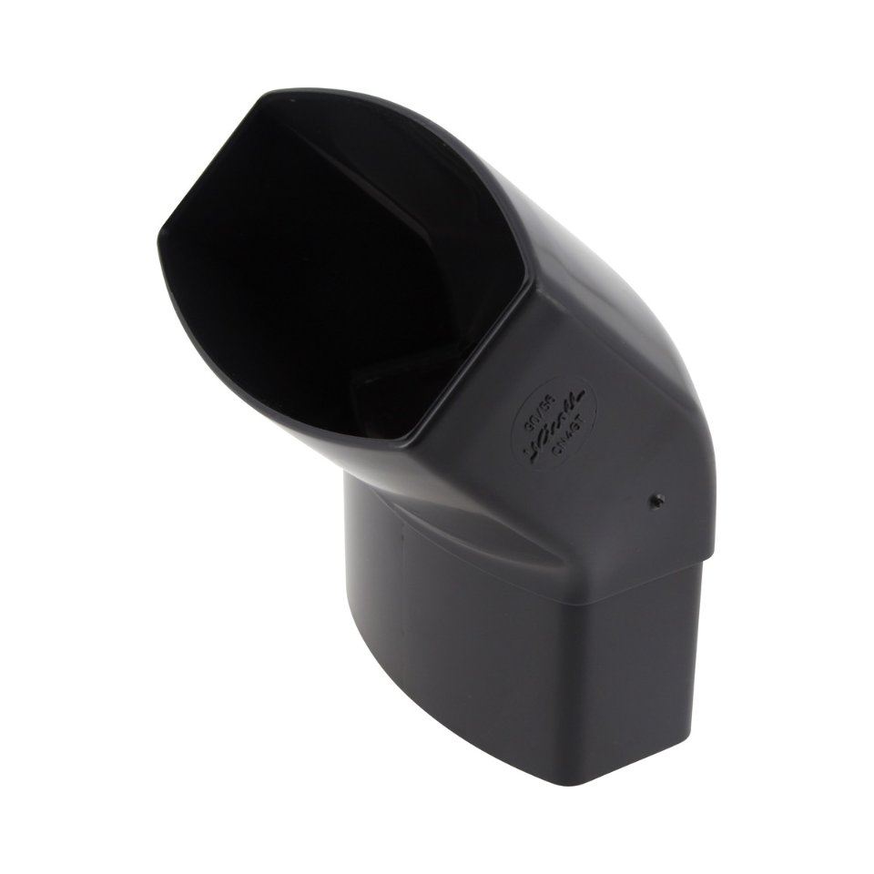 NICOLL Techtan Ovation LG28 PVC-Ti bocht 45° 90x56 m/s antra