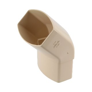 NICOLL Techtan Ovation LG28 PVC-Ti bocht 45° 90x56 m/s beige