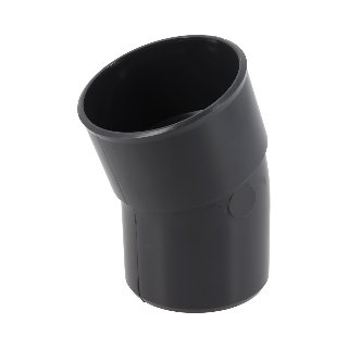 NICOLL Techtan PVC-Ti bocht 20° d80 m/s antraciet