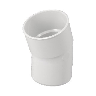 NICOLL Techtan PVC-Ti bocht 20° d80 m/s wit