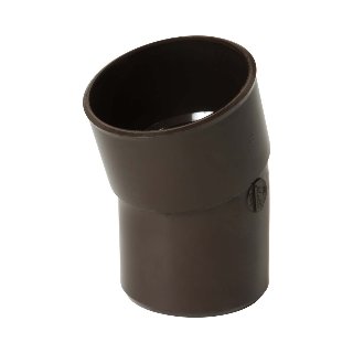 NICOLL Techtan PVC-Ti bocht 20° d80 m/s bruin