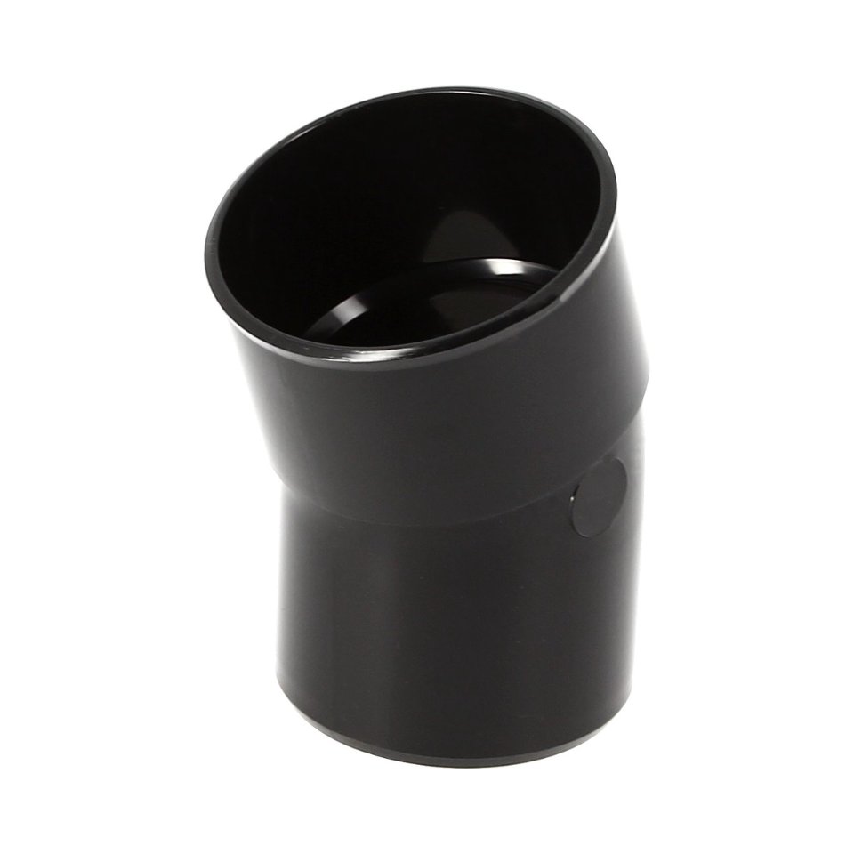 NICOLL Techtan PVC-Ti bocht 20° d80 m/s zwart